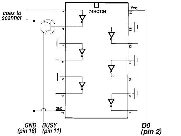 circuit diagram for scanner interface