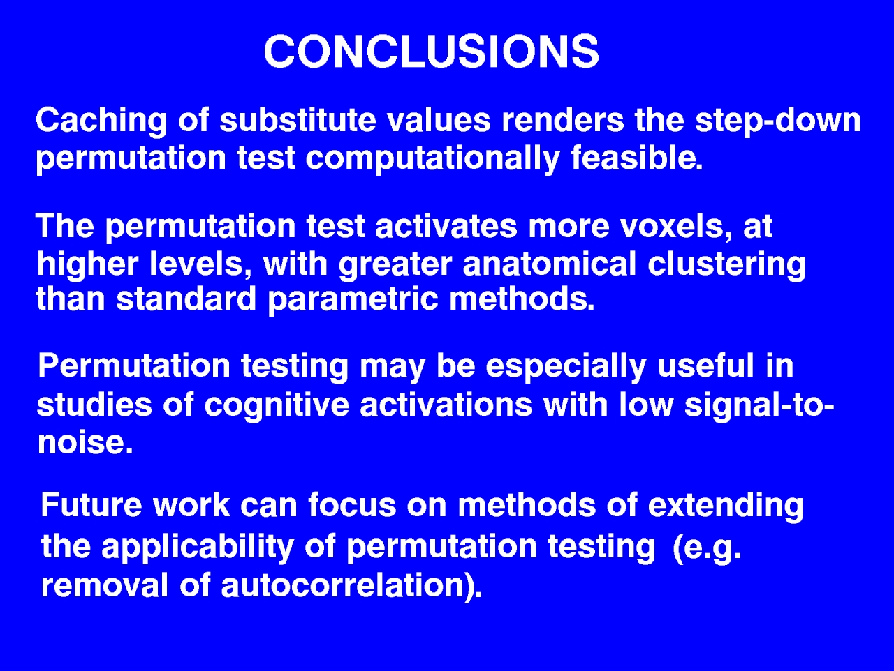 conclusions